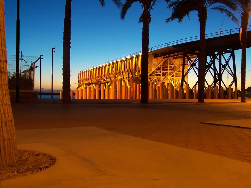 Cable Inglés al atardecer