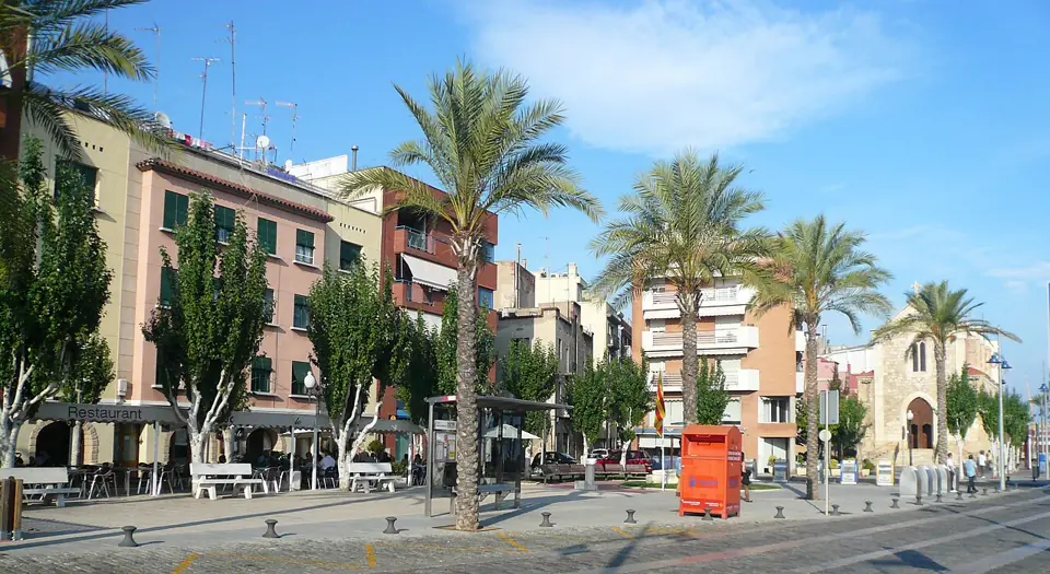 Plaça del Bisbe Bonet, en el Serrallo